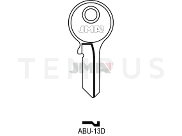 Jma ABU-13D Cilindričan ključ (Silca AB12R / Errebi AU12R ) 12444