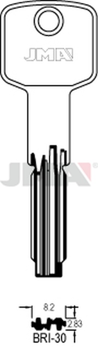 JMA BRI-30 Specijalan ključ (Silca CS115 / Errebi BD23L)