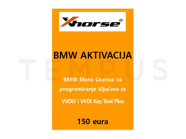 Xhorse BMW aktivacija 19734