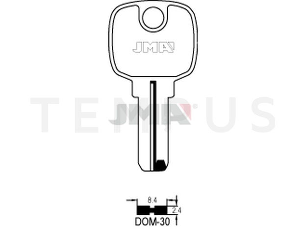 DOM-30 Specijalan ključ (Silca DM21 / Errebi DM27) 12871