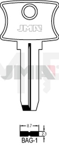 JMA BAG-1 Specijalan ključ (Errebi BAG1)