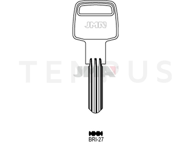 BRI-27 Specijalan ključ (Silca BD14 / Errebi BD22) 12625