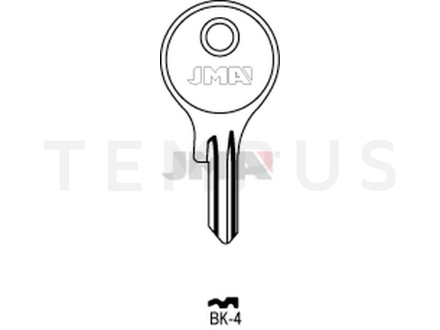 BK-4 Cilindričan ključ (Silca BK4R / Errebi KS3XR) 12596