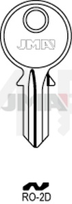 JMA RO-2D Cilindričan ključ (Silca RO1 / Errebi R3)