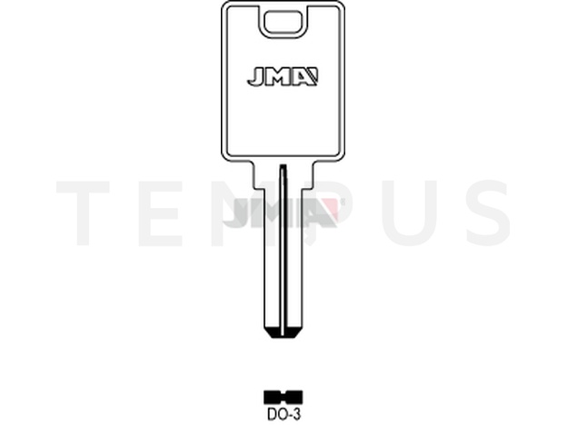 DO-3 Specijalan ključ (Silca DS6 / Errebi DO6) 12848
