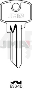 JMA BSS-1D Cilindričan ključ (Silca BS2 / Errebi BN5D)