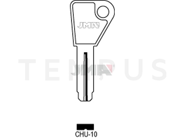 CHU-10 Specijalan ključ (Silca CHU7 / Errebi CB7) 12702
