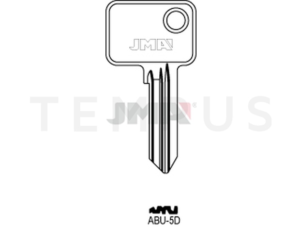 ABU-5D Cilindričan ključ (Silca AB27 / Errebi AU45) 12489