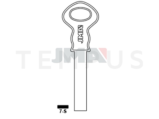 7-S Cilindričan ključ (Errebi SRT1) 19131