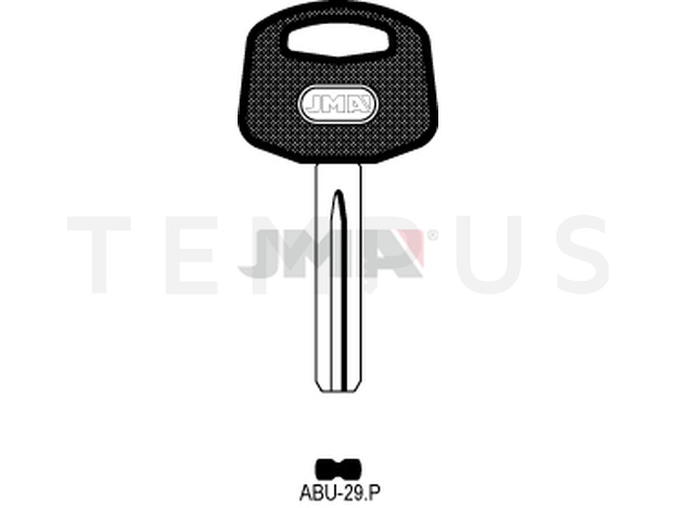 Jma ABU-29.P Specijalan ključ (Silca AB38P / Errebi AU54P117) 12470