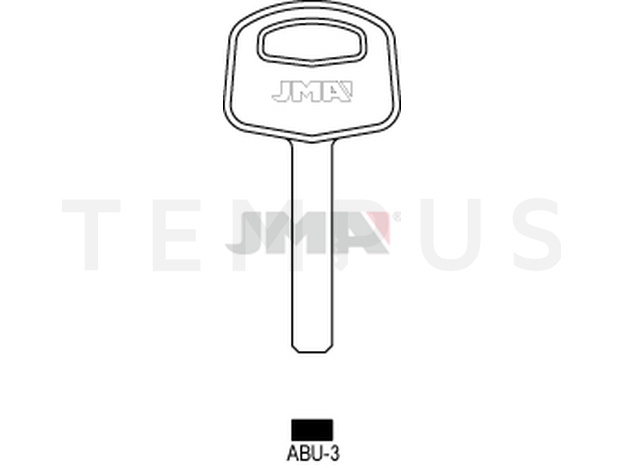 Jma ABU-3 Specijalan ključ (Silca AB32 / Errebi AU25) 12473