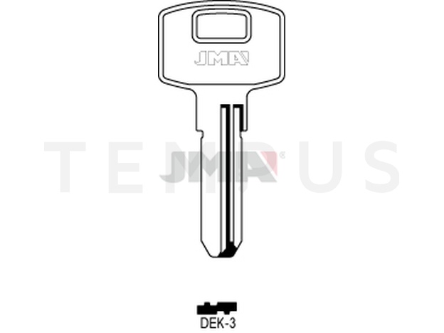 DEK-3 Specijalan ključ (Silca DK3 / Errebi DKB1) 12836