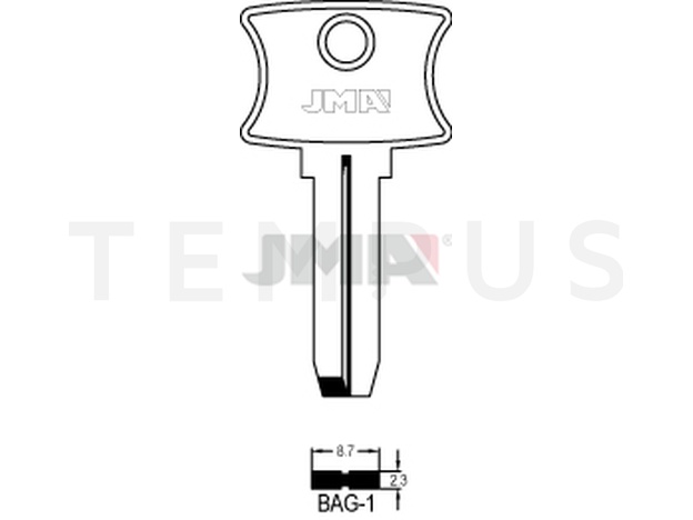 BAG-1 Specijalan ključ (Errebi BAG1) 12574
