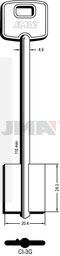 JMA CI-3G Kasa ključ (Silca TRL, 5CC2, CSLC / Errebi 24TR2, 2CC1L, 2CI2)