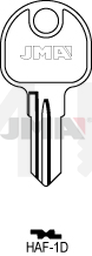 JMA HAF-1D  Cilindričan ključ (Silca HF74R / Errebi HAF1R)