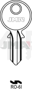 JMA RO-6I Cilindričan ključ (Silca RO11R)
