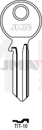 JMA TIT-10 Cilindričan ključ (Silca TN8R / Errebi TT7R)