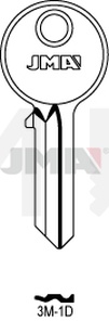 JMA 3M-1D Cilindričan ključ (Silca TRM2 / Errebi TRM1)