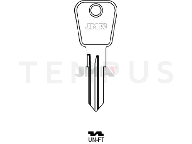 UN-FT Cilindričan ključ (Silca LF14, UNI8 / Errebi UN6) 14021