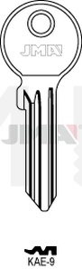 JMA KAE-9 Cilindričan ključ (Silca KLE6RX / Errebi KAL9R)