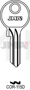 JMA COR-115D Cilindričan ključ (Silca CB80/ Errebi CO33)