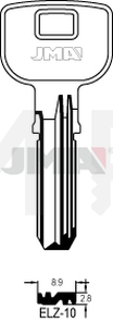 JMA ELZ-10 Specijalan ključ (Silca EL9 / Errebi EZ12)