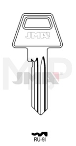 JMA RU-9I Cilindričan ključ (Silca RU25R / Errebi RU27R)