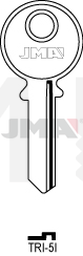 JMA TRI-5I Cilindričan ključ (Silca TL6R / Errebi TR3)