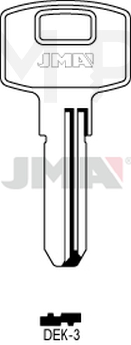 JMA DEK-3 Specijalan ključ (Silca DK3 / Errebi DKB1)