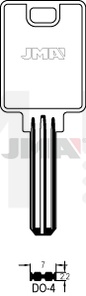 JMA DO-4 Specijalan ključ (Silca DS7 / Errebi DO7)