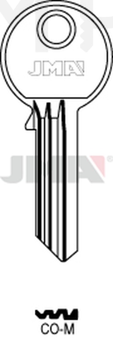 JMA CO-M Cilindričan ključ (Silca ZE12 / Errebi CR1)