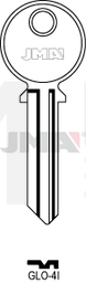 JMA GLO-4I Cilindričan ključ (Silca GL9R / Errebi GO10R)