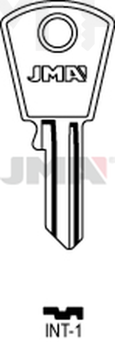 JMA INT-1 Cilindričan ključ (Silca IT1 / Errebi IN2R)