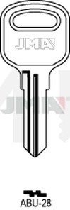 JMA ABU-28 Cilindričan ključ (Silca AB43R / Errebi AU52R )