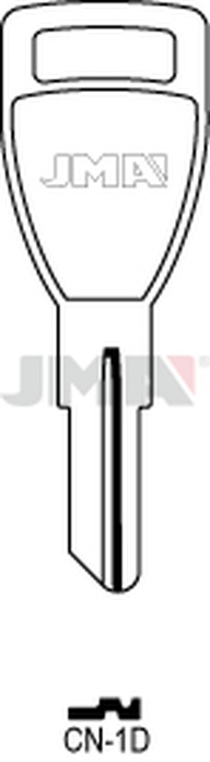 JMA CN-1D Cilindričan ključ (Silca CN1 / Errebi CSN1)