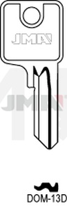 JMA DOM-13D Cilindričan ključ (Silca DM16 / Errebi DM23, DM13)