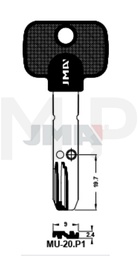 JMA MU-20.P1 Specijalan ključ (Silca MTK17RP)