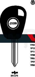 JMA TP00SIX-3.P3 (Silca SX9T0 / Errebi T00SM7P)