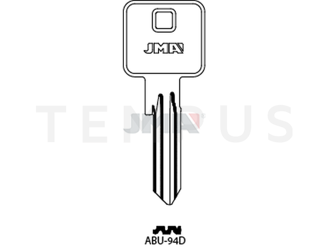 ABU-94D Cilindričan ključ (Silca AB89 / Errebi AU100, AU99) 14852