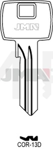 JMA COR-13D Cilindričan ključ (Silca CB30 / Errebi CO22)
