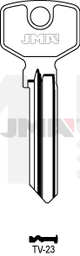 JMA TV-23 Cilindričan ključ (Silca TR10R / Errebi TV27R)