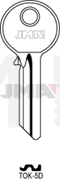JMA TOK-5D Cilindričan ključ (Silca TO1 / Errebi TK5D)