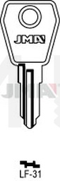 JMA LF-31 Cilindričan ključ (Silca LF46R / Errebi LF49R)