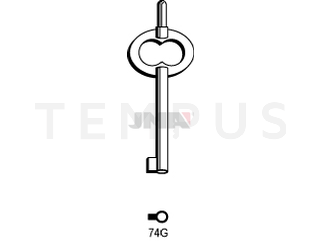 74G Kasa ključ (Silca 6750 / Errebi 17M) 12441