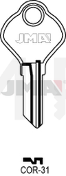 JMA COR-31 Cilindričan ključ (Silca CB14R / Errebi CO24R )