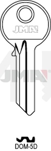 JMA DOM-5D Cilindričan ključ (Silca DM3 / Errebi DM5D)