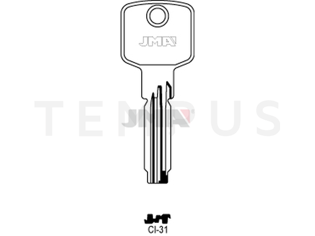 CI-31 Specijalan ključ (Silca CS139 / Errebi BD26, C53) 12722