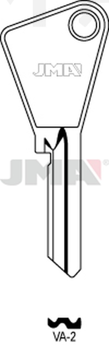 JMA VA-2 Cilindričan ključ (Silca VAC3 / Errebi VC2D)