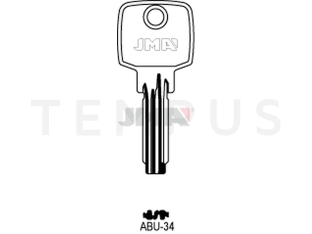 ABU-34 Specijalan ključ (Silca AB62 / Errebi AU72)