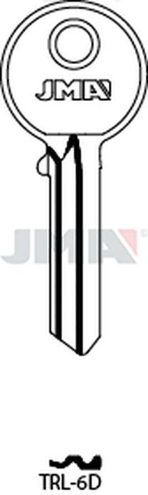 JMA TRL-6D Cilindričan ključ (Silca TRK9)